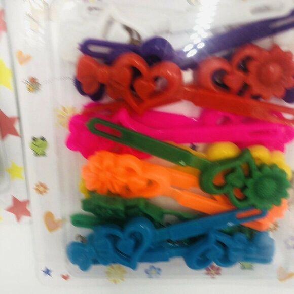 Brand New 2 Pack Hair Clips Barrettes,1 Pack Bead & 2 Pack Ponytail Holders - Picture 7 of 8